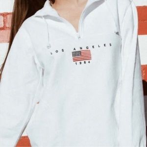 Brandy Melville Quarter Zip Los Angeles